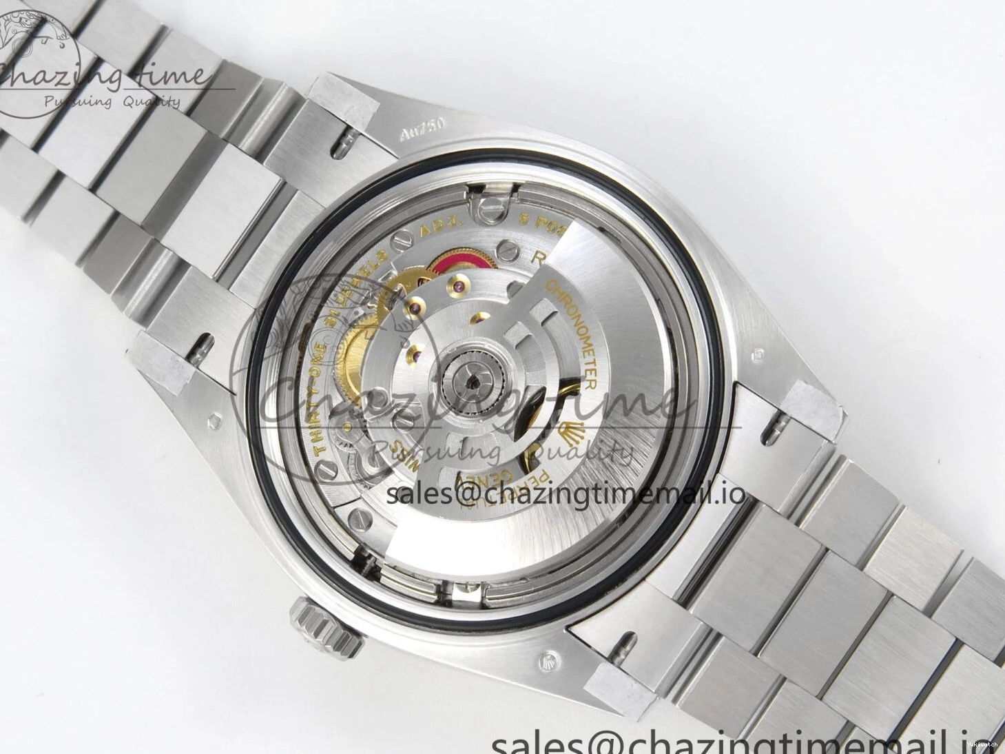 THBF President V3 Weight) Date (Gain SS Best 40 Edition MOP Day Bracelet Crystal Dial White on 1:1 VR3255 228236 0303